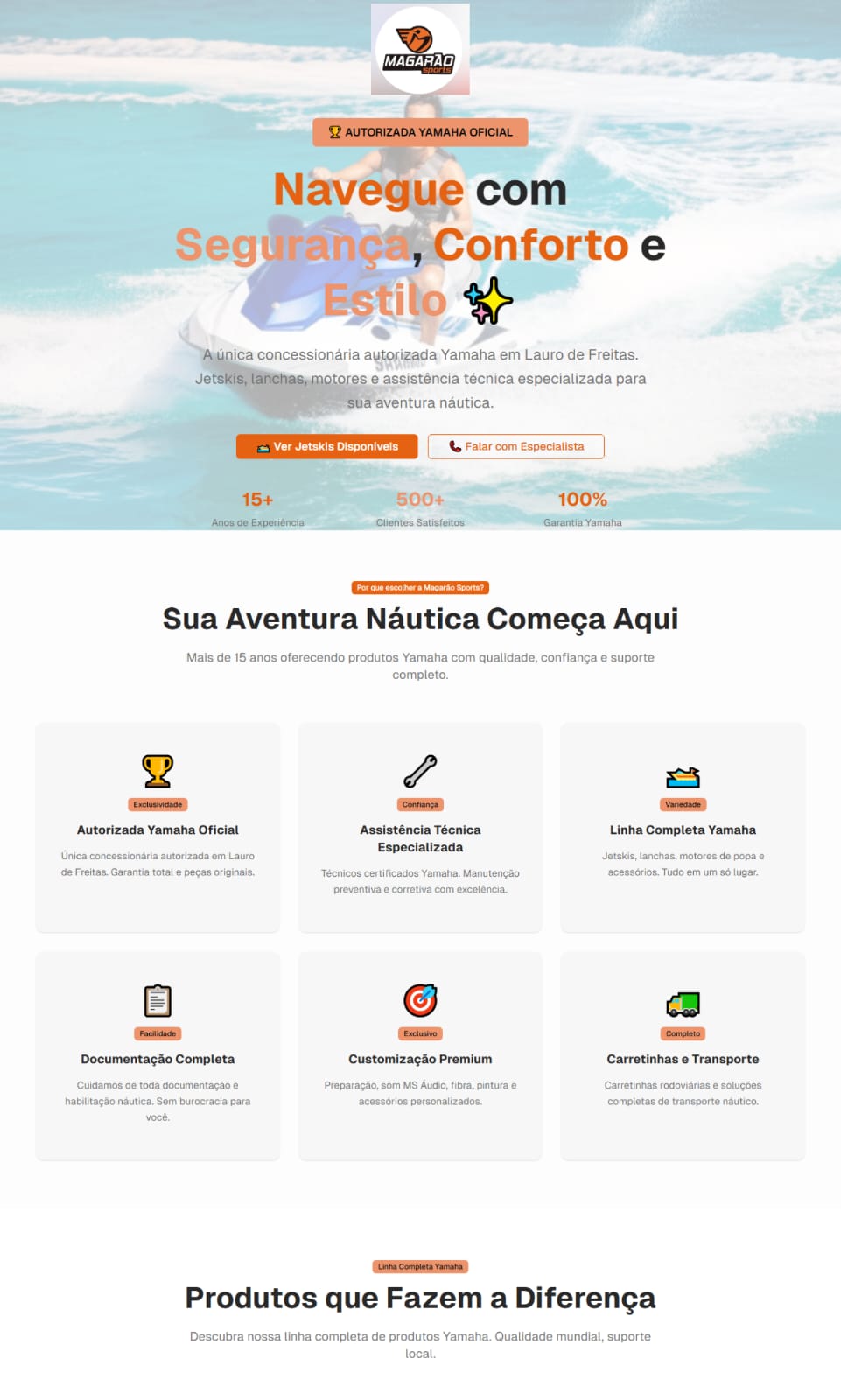 Náutica - Magarão Yamaha
